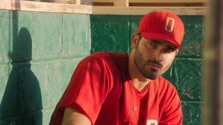 EXCLUSIVE Tyler Hoechlin Aaron Tveit Chace Crawford Sing the Victory Song in Undrafted [upl. by Ramas280]