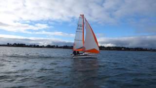 Astus 165 Sailing Video [upl. by Kenison]