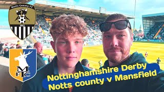 Notts County v Mansfield Vlog 2324 [upl. by Duntson]