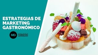 Fundamentos del marketing gastronómico [upl. by Wohlert]