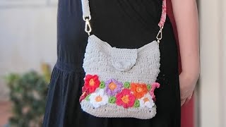 Crochet Tutorial Fiori Romantic flowers [upl. by Girardi]