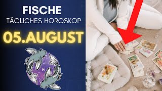 Eine große Überraschung 🎁😳 Horoskop  Fische  5August 2022 [upl. by Hareema]