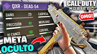 QXR l DEBES DE USAR YA LA QXR EN RANKED EN COD MOBILE  LA MEJOR CLASE PARA LA QXR EN COD MOBILE [upl. by Lupe]