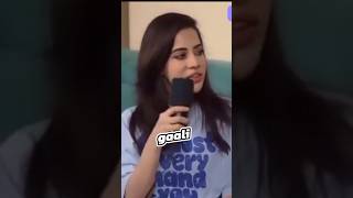 URFI JAVED ON PODCAST ABUSE podcast urfijaved gaali youtubeshorts trendingshorts shorts [upl. by Ayian]