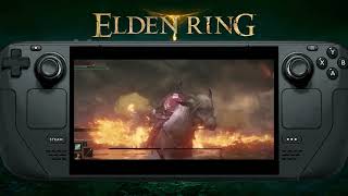 Elden Ring  dragon fight  on steam deck￼ ❤️ [upl. by Sedicla183]