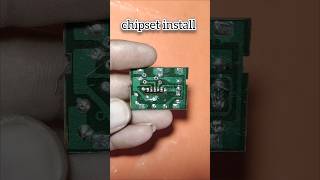 Chipset Install electronics soldering sahibpreetskills [upl. by Florella]