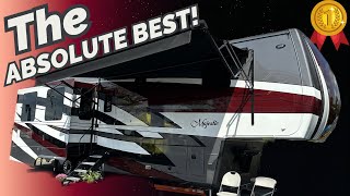 The BEST QUALITY Fifth Wheel RV to Live in  2024 New Horizons Majestic Custom RV [upl. by Adlesirc186]