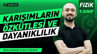 9 Sınıf Fizik 2Ünite Karışımların Özkütlesi ve Dayanıklılık  Celal Akar  Lightboard ile Ders 6 [upl. by Edivad]