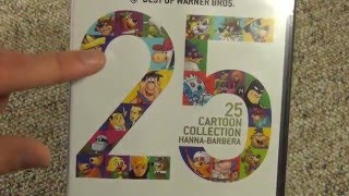 Hanna Barbera 25 Cartoon Collection DVD Unboxing from Warner Brothers [upl. by Crispin]