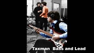 Beatles sound making quot Taxman quot Bass and Lead guitar [upl. by Uot]