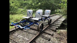 American Rail Bike in Stewartstown PA My experience amp review [upl. by Carlen]