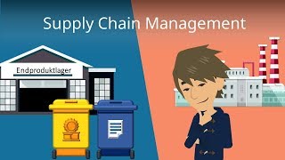 Supply Chain Management Beispiel  einfach erklärt deutsch [upl. by Gerrald449]