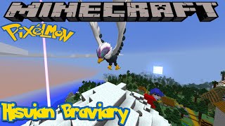 HOW TO FIND HISUIAN BRAVIARY IN PIXELMON REFORGED  MINECRAFT GUIDE  VERSION 838 [upl. by Rohclem]