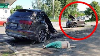 Idiots in Cars 2023 Russian Roads 51 [upl. by Lertnom]