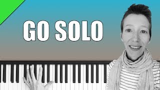 Go solo  Tom Rosenthal  Piano Tutorial [upl. by Joleen]