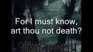 Cradle of Filth  A Gothic Romance with lyrics [upl. by Laurance]