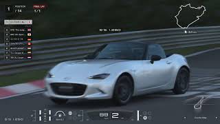 Gran Turismo7 Nürburgring Nordschleife MAZDA ROADSTER NRAND22 GT7 PS5 [upl. by Ahsyen400]