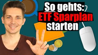 ETF Sparplan erstellen bei Trade Republic  Der schnellste Weg zum kostenlosen ETF Sparplan [upl. by Enyallij643]