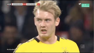 Julian Brandt vs Bayer Leverkusen Away HD 08022020 [upl. by Arac908]