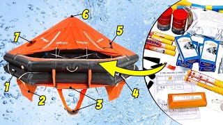 Liferaft Equipment amp Construction What You Need to Know [upl. by Bergin]