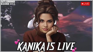 15 KILLS CHALLENGE BGMI LIVE🛑WITH KANIKA  bgmi shortsfeed bgmilive pubg [upl. by Jacobah766]