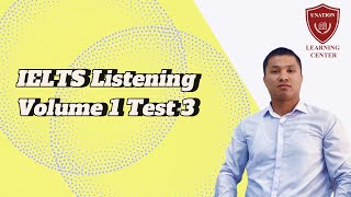 Ielts listening volume 1 test 3 [upl. by Uranie]