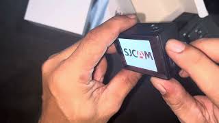 Unboxing and demo of SJ4000 DUAL SCREEN The lates in 4k series of SJCAM [upl. by Charlena971]