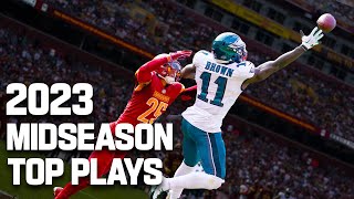 Top Plays at Midseason  2023 NFL Highlights [upl. by Faun]