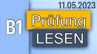 gast Lesen B1 Prüfung 2 2023 I German Test For Immigrants I DTZ  Telc  ÖSD gast [upl. by Alyled465]