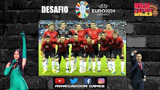 DESAFIO UEFA EURO 2024 COM A ALBÂNIA  PS2PCXS2 [upl. by Nellac271]