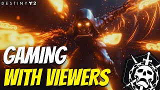 🔴DESTINY 2  PVE HELPS AND GAMES WITH VIEWERS [upl. by Rucker]