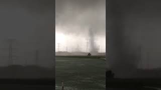 Tornado Houston TX Hurricane Harvey [upl. by Nnairda]