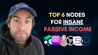 TOP 6 NODE PROJECTS FOR CRAZY PASSIVE INCOME  CRYPTO MASTERNODES [upl. by Ayokal]