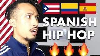 FIRST REACTION TO SPANISH HIP HOP so good [upl. by Stanfill]