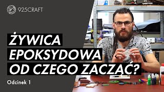 Żywica epoksydowa tutorial  Epizod 1  Wprowadzenie mieszanie farbowanie i zalewanie [upl. by Nylirad]