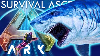 Ark Survival Ascended  Megalodon Taming Giant Shark Trap ASA E15 Ark Ascended Gameplay [upl. by Roxane945]