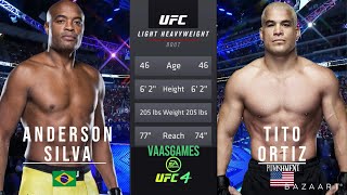 Anderson Silva vs Tito Ortiz Full Fight Highlights 2021 HD [upl. by Velasco444]