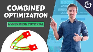 Combined Optimization using Hypermesh Optistruct Tutorial [upl. by Rosamond113]