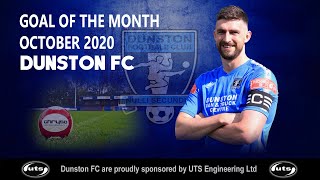 Dunston FC Goal of the month October 2020 [upl. by Waldack227]