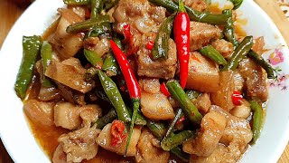 Bicol Express with Sitaw Recipe Ideas [upl. by Annod]