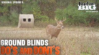 Top Tips for Deer Hunting Out of a Ground Blind [upl. by Fariss]