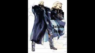 Metal Gear Solid 2 Solidus Snake Theme Boss Fight [upl. by Allisurd358]