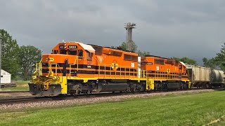 617182024 RCPE and CPKC Trains Idling in the Tracy MN Area [upl. by Ecirtal]