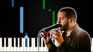 Ousado Amor  Isaias Saad  Piano e Teclado Tutorial [upl. by Leerzej]