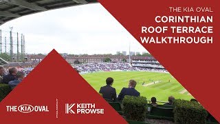 The Kia Oval Hospitality  Corinthian Roof Terrace [upl. by Elatnahc15]