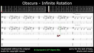 Obscura  Infinite Rotation HARMONIC ANALYSIS [upl. by Atilrak]