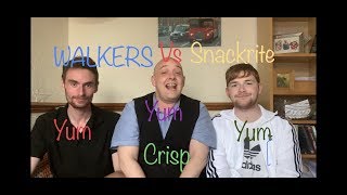 FOOD REVIEW OF A WALKERS CRISPS VS SNACKRITE [upl. by Hecker]