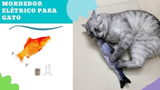 Brinquedo para Gato Peixe que se Mexe [upl. by Octavius]