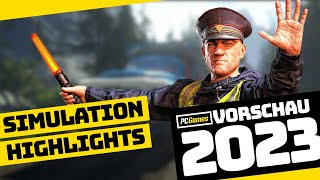 Simulationen 2023  Die SimHighlights des Jahres im Überblick [upl. by Lemcke140]