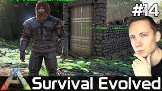 Ark Survival Evolved Po Polsku 14 ZAGRODA dla DINOZAURÓW z Paweł [upl. by Nawak]